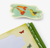 What's Inside a Garden? Stickerology: 500+ Stickers of Blooms, Butterflies, Birds, and More