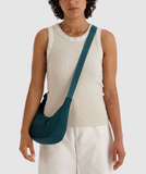 BAGGU Small Crescent Bag - Deep Sea