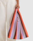 BAGGU Standard Tote - Gradient Stripe Lilac + Poppy