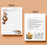 Calico Cat To Do Or Not Notepad