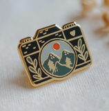 Landscape Lens Camera Enamel Pin