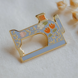 Sewing Machine Enamel Pin