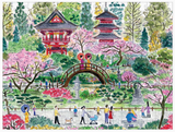 Michael Storrings Japanese Tea Garden 300 Piece Puzzle