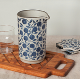 Stoneware Pitcher - Element Calendula