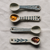 Stoneware Mini Spoons Set