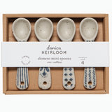 Stoneware Mini Spoons Set