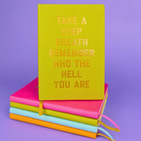 Take A Deep Breath... Journal