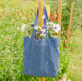 Snoopy Embroidered Tote Bag