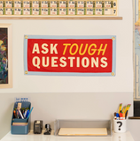 Ask Tough Questions Camp Flag