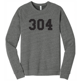 West Virginia Area Code 304 Sweatshirt