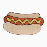 Hot Dog With Mustard Patch