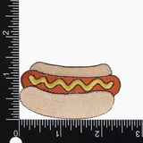 Hot Dog With Mustard Patch