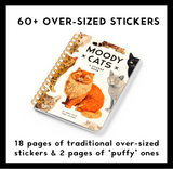 Brass Monkey Moody Cats Sticker Book
