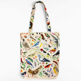 Feathered Friends Birds Tote Bag