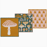 Mushroom Gems Knit Dishcloth Set