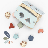 Wooden House Shapes Sorter Toy