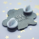 Naked & Free Frog Enamel Pin