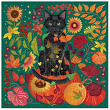 Whiskers of Autumn 500 Piece Foil Puzzle