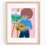 Baaaaaa Ross Art Print