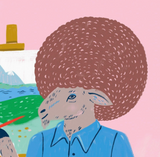 Baaaaaa Ross Art Print