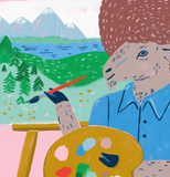 Baaaaaa Ross Art Print