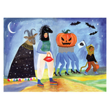 Halloween Parade Art Print