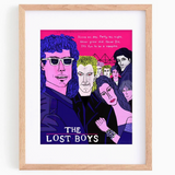 Lost Boys Movie Poster Art Print