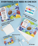 Watercolor Club Ocean Paints + Book Set