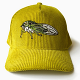 Dad Hat - Corduroy With Cicada