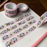 Washi Tape - Opossums And Tulips