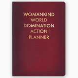 Lined/Dot Grid Journal - Womankind World Domination