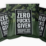 Zero Fucks Given Shower Steamers