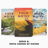 Field Notes 3 Pack - Explore America Series B: Triple Crown Of Hiking