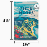 Field Notes 3 Pack - Explore America Series B: Triple Crown Of Hiking