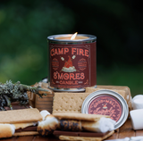 1/2 Pint Campfire S'mores Candle