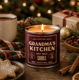 1/2 Pint Grandma's Kitchen Candle