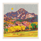 Mt. Sneffles Art Print