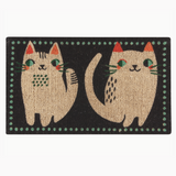 Meow Meow Coir Doormat