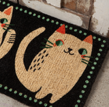 Meow Meow Coir Doormat