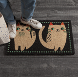 Meow Meow Coir Doormat