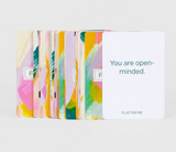 Flatter Me: A Compliment Battle Card Game