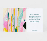 Flatter Me: A Compliment Battle Card Game