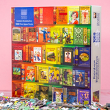 Bodleian Libraries: Rainbow Bookshelves 1000 Piece Puzzle