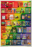 Bodleian Libraries: Rainbow Bookshelves 1000 Piece Puzzle