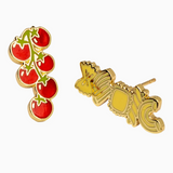 Tomato + Pasta Earrings