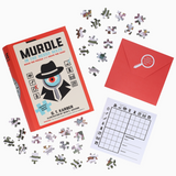 Murdle in the Hedge Maze 500-Piece Jigsaw Puzzle