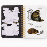 Brass Monkey Trash Bandits Sticker Book