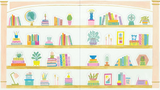 A Book Lover's Sticker Book