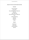 Little Alleluias: Collected Poetry and Prose