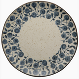 Stoneware Round Plate - Element Calendula